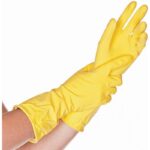 Latex-Universal-Handschuh L gelb