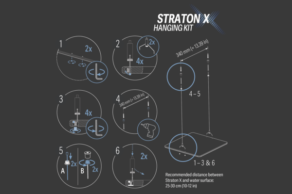 Straton X Hanging Kit